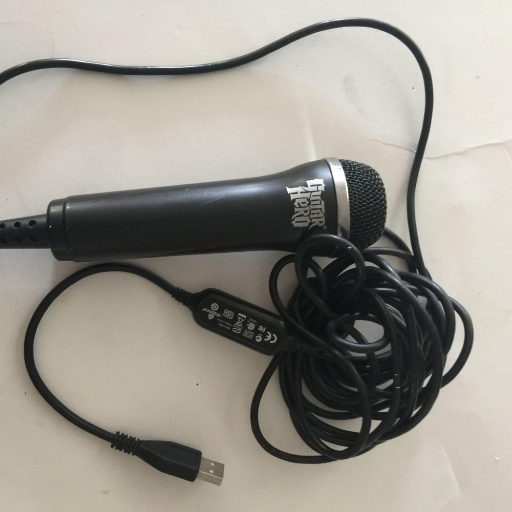 Guitar Hero USB Microphone E-UR20 for Wii/PS2/PS3/
